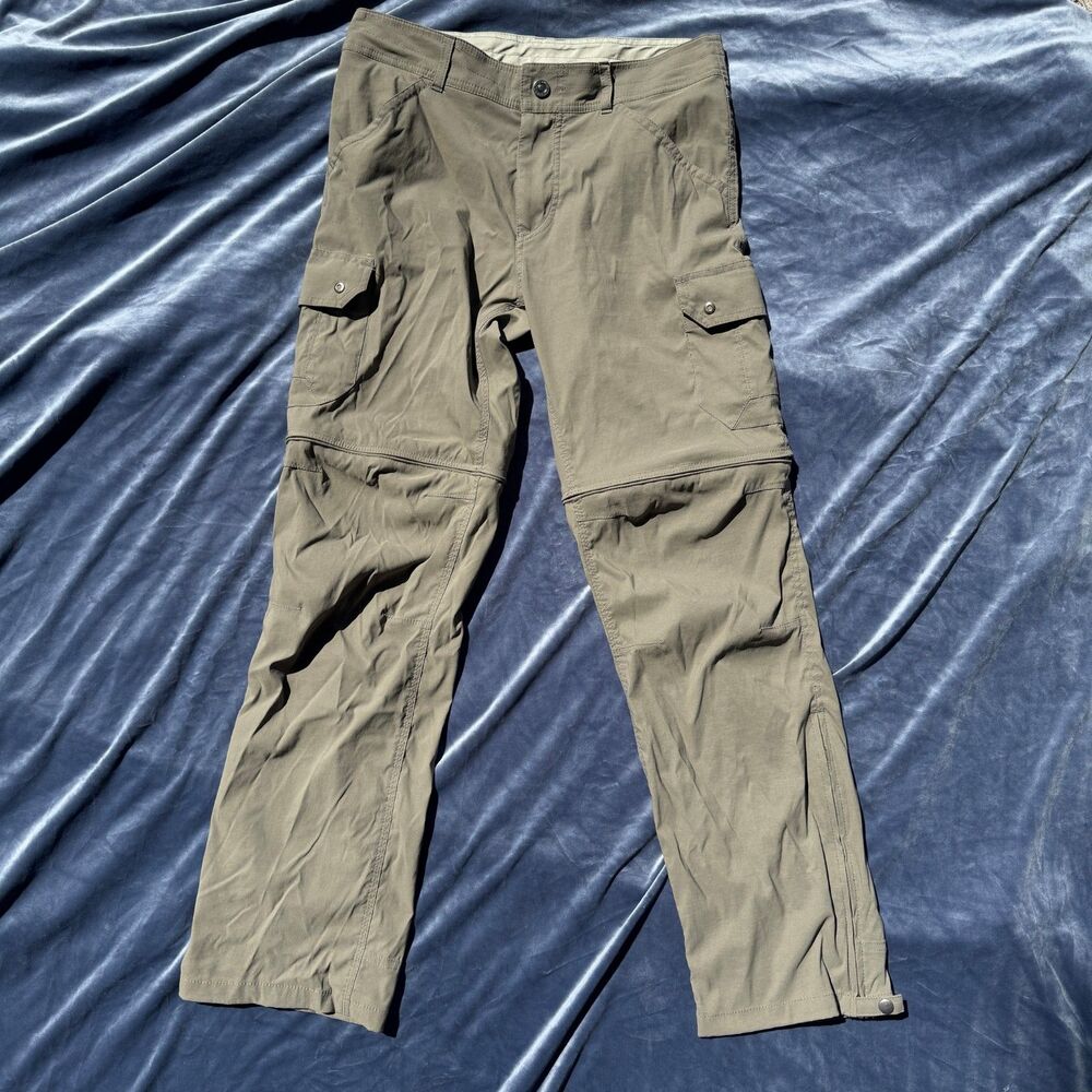 Kuhl Stealth Zip Convertible Hiking Cargo Pants Mens 32x32
